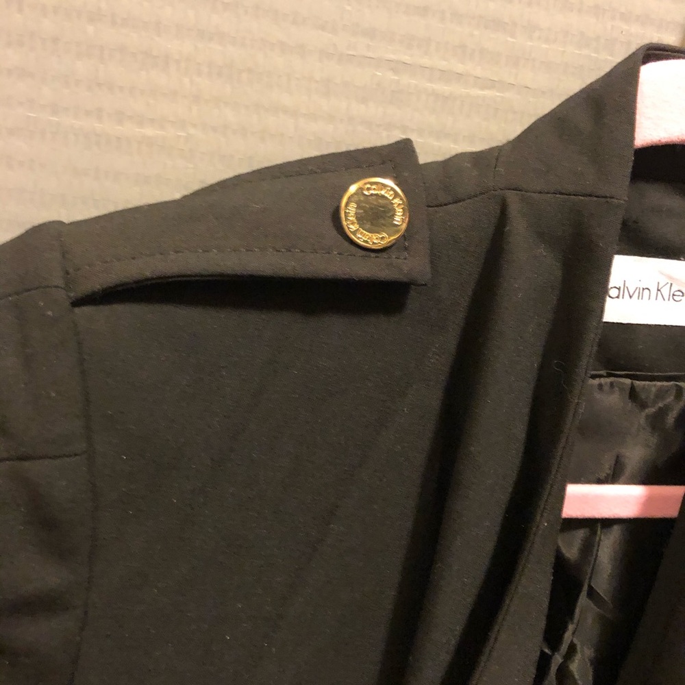 Calvin Klein Draped Blazer - Picture 2 of 2